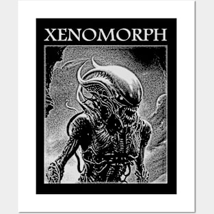 Extraterrestrial Creature - The Xenomorph Posters and Art